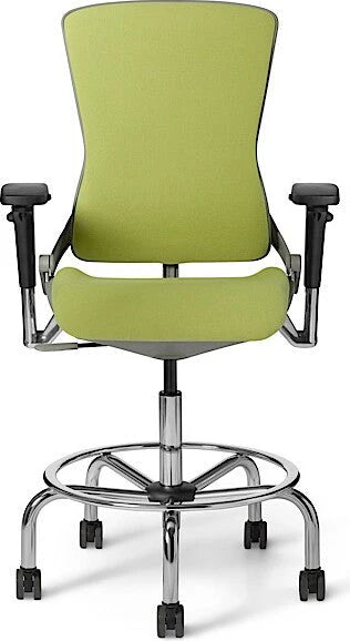 Office Master Ergonomic Self Weighing Executive Stool With Footring | OM5-EX-TS