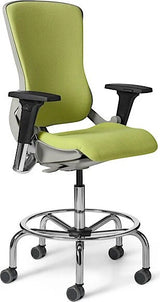 Office Master Ergonomic Self Weighing Executive Stool With Footring | OM5-EX-TS