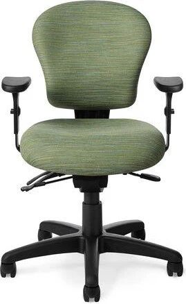 Office Master Patriot Small Build Ergonomic Task Chair | PAC53-7a (PA53)