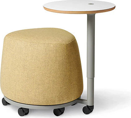 Office Master Plot Twist Pouf With Tablet | PLT-T