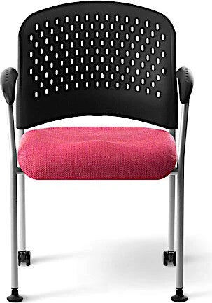 Office Master Stackable Office Guest Chair with Arms | SG2K