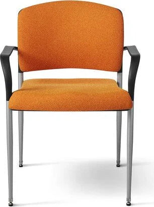 Office Master Contoured Poly Back Stacking Chair | SG3W