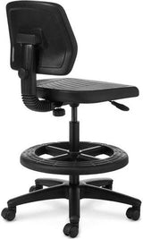 Office Master Workstool Basic Bench with Backrest and Footring | WS23
