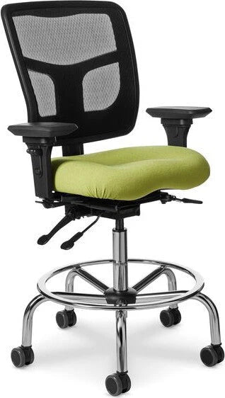 Office Master Yes Drafting Chair with Fixed Footring | YS73