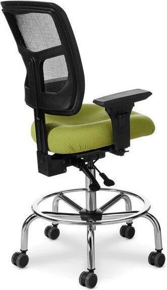 Office Master Yes Drafting Chair with Fixed Footring | YS73