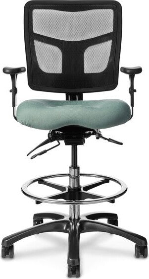 Office Master Yes Deluxe High Stool with Footring | YS75