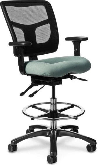 Office Master Yes Deluxe High Stool with Footring | YS75