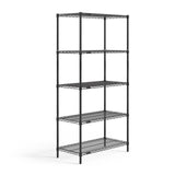 OS 36"Wx18"Dx72"H 5-Shelf Wire Rack | OSWR3001BK