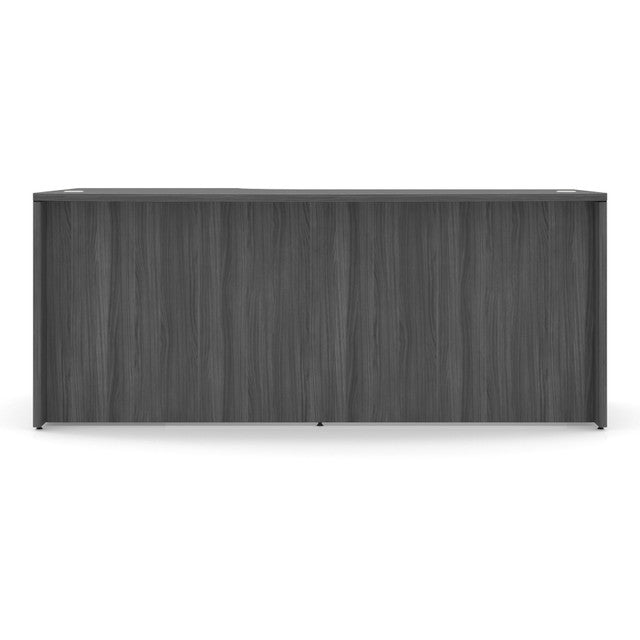 OS Laminate Bow Front Desk Shell with Right Corner Extension | PL177R