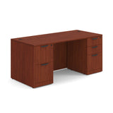 OS Laminate Double Full Pedestal Desk - 66'' x 30'' | DBLFDPL102