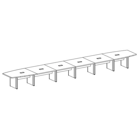 Boat-Shaped-Conference-Table