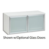 OS Laminate 36.5''W Wall Mounted Open Hutch
