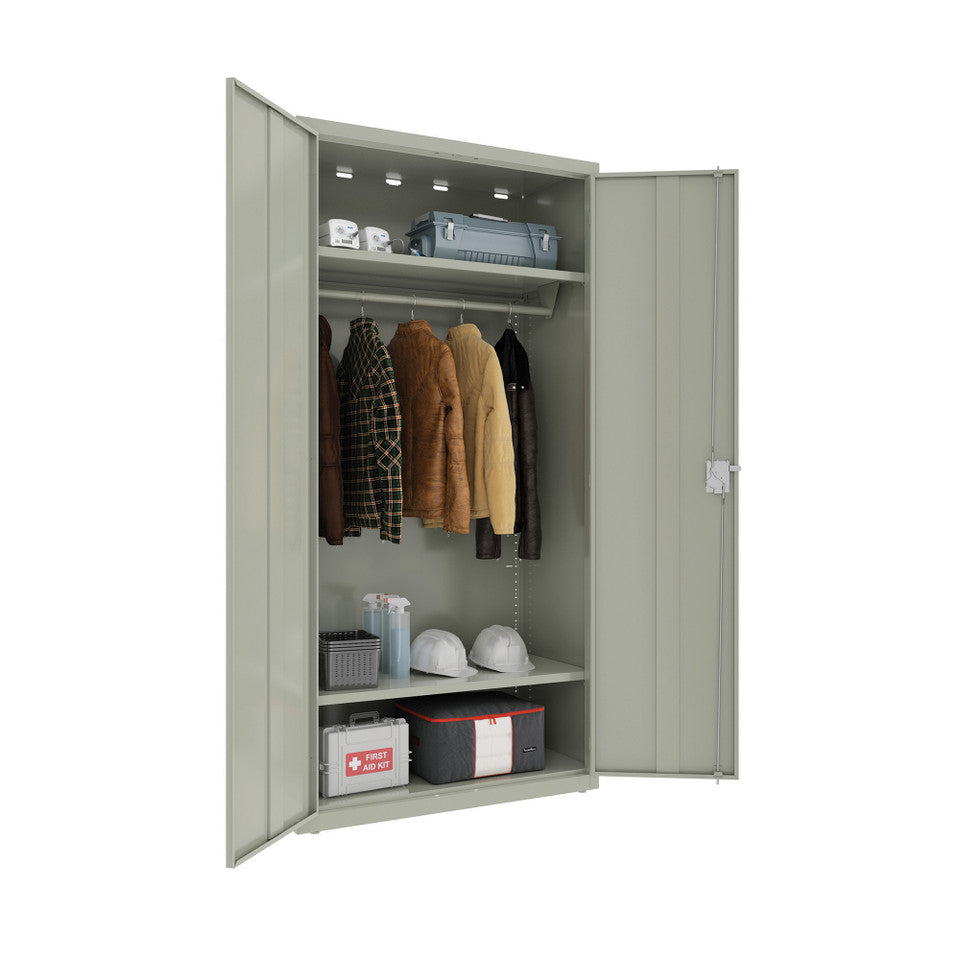 OS Steel Full Wardrobe | OSFW3672BK