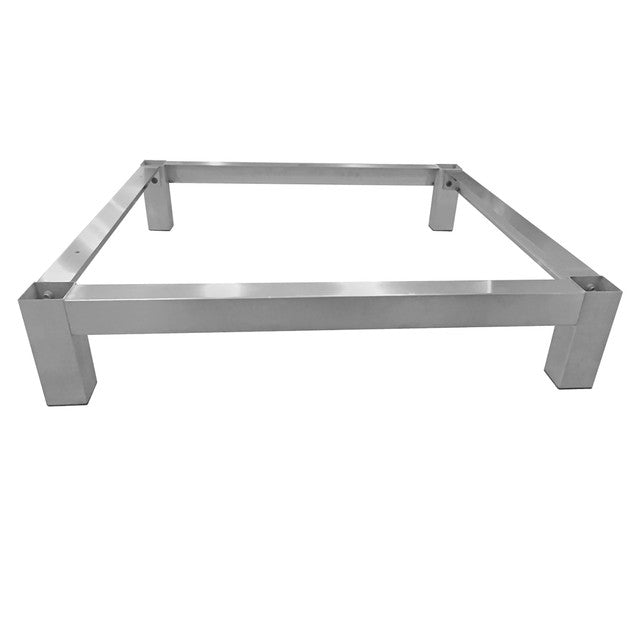 OS Laminate Pedestal Tables Metal 4 Leg Base | OS9998SI