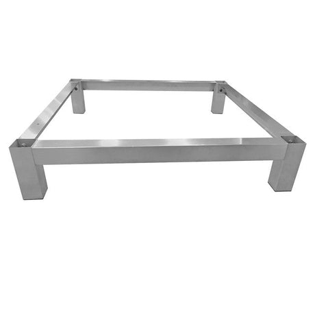 OS Laminate Pedestal Tables Metal 4 Leg Base | OS9998SI