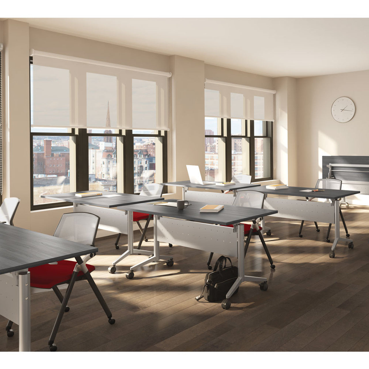 OS Training Room Tables Setup with Flip Top Table Leg (OSTYP06 ...