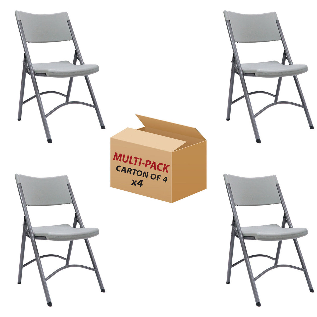 OS Plastic Blow-Molded Folding Chair | OSGS4904
