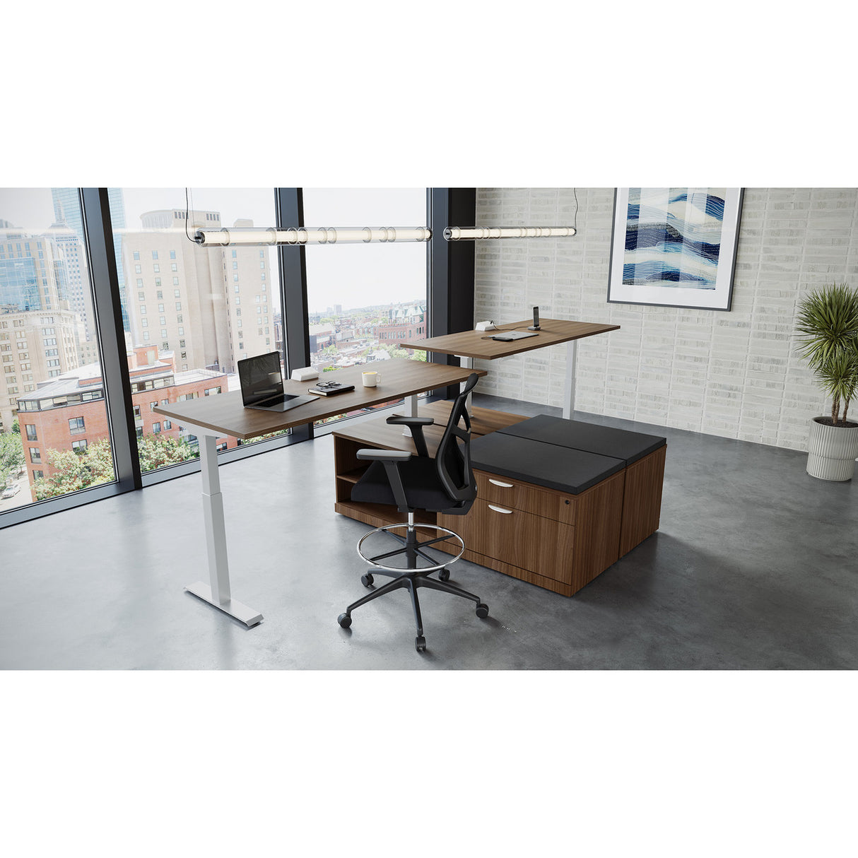 OfficeSource Height-Adjustable Typical | OSTYP357
