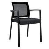 Oslo Mesh Back Stacking Guest Chair | 604MMFBK