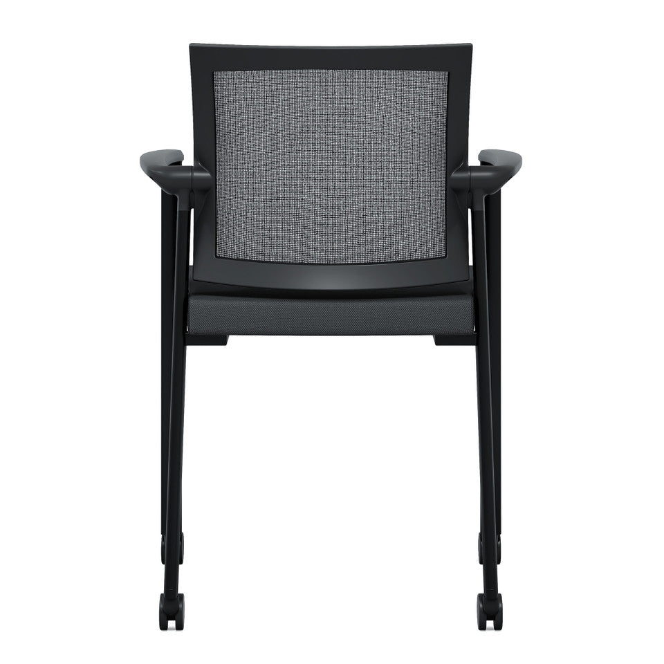 Oslo Mesh Back Stacking Guest Chair | 604MMFBK