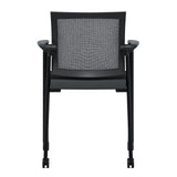Oslo Mesh Back Stacking Guest Chair | 604MMFBK