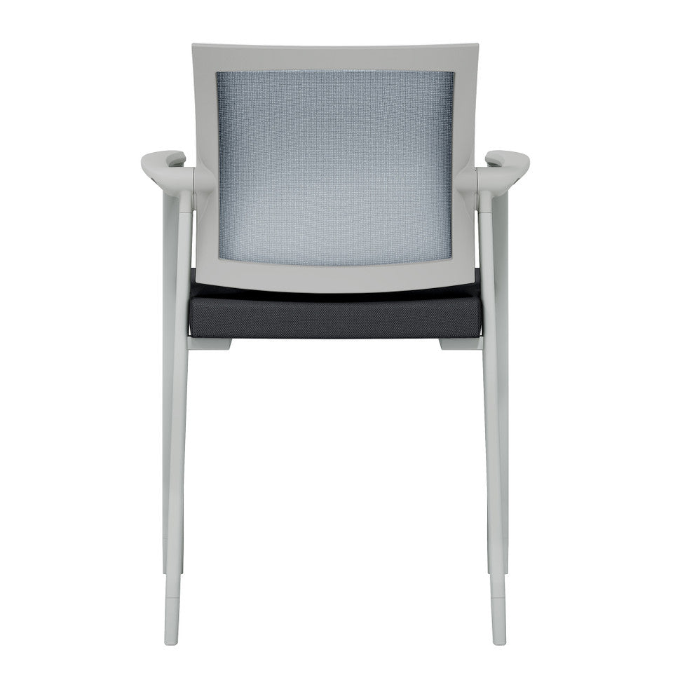 Oslo Mesh Back Stacking Guest Chair | 604MMFBK