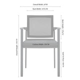 Oslo Mesh Back Stacking Guest Chair | 604MMFBK