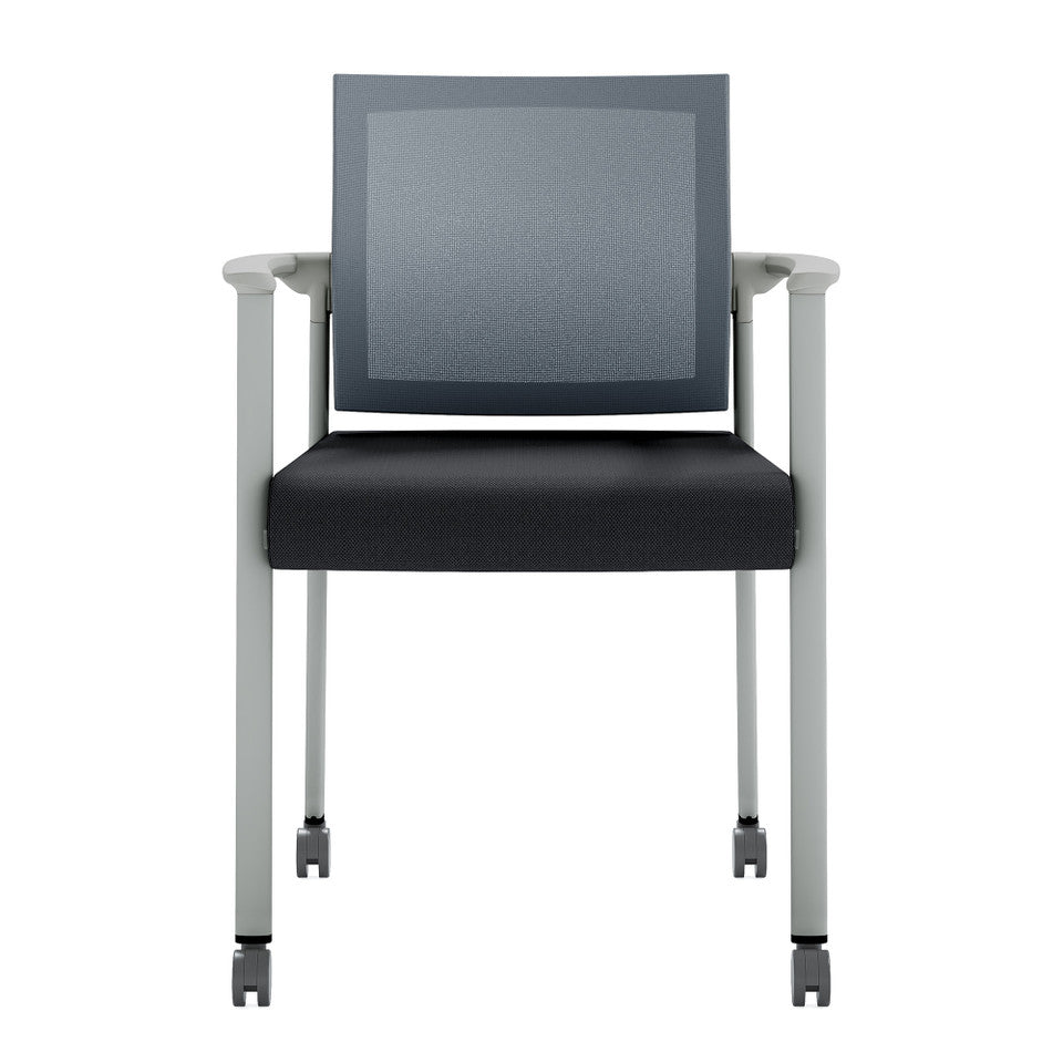 Oslo Mesh Back Stacking Guest Chair | 604MMFBK