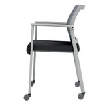 Oslo Mesh Back Stacking Guest Chair | 604MMFBK