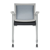 Oslo Mesh Back Stacking Guest Chair | 604MMFBK
