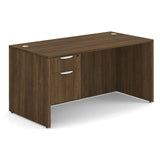 OS Laminate Single 3/4 Pedestal Desk - 60" x 30" | DBLHDPL103