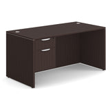 OS Laminate Single 3/4 Pedestal Desk - 60" x 30" | DBLHDPL103