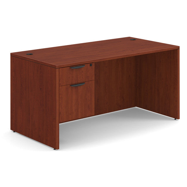 OS Laminate Single 3/4 Pedestal Desk - 60" x 30" | DBLHDPL103