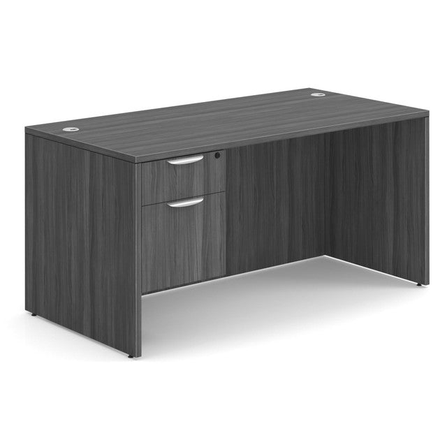 OS Laminate Single 3/4 Pedestal Desk - 60" x 30" | DBLHDPL103