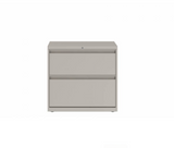 Prime™ 28"H Two High Lateral File Cabinet, 36"W x 18"D - Fixed Front | GULF20G1836P