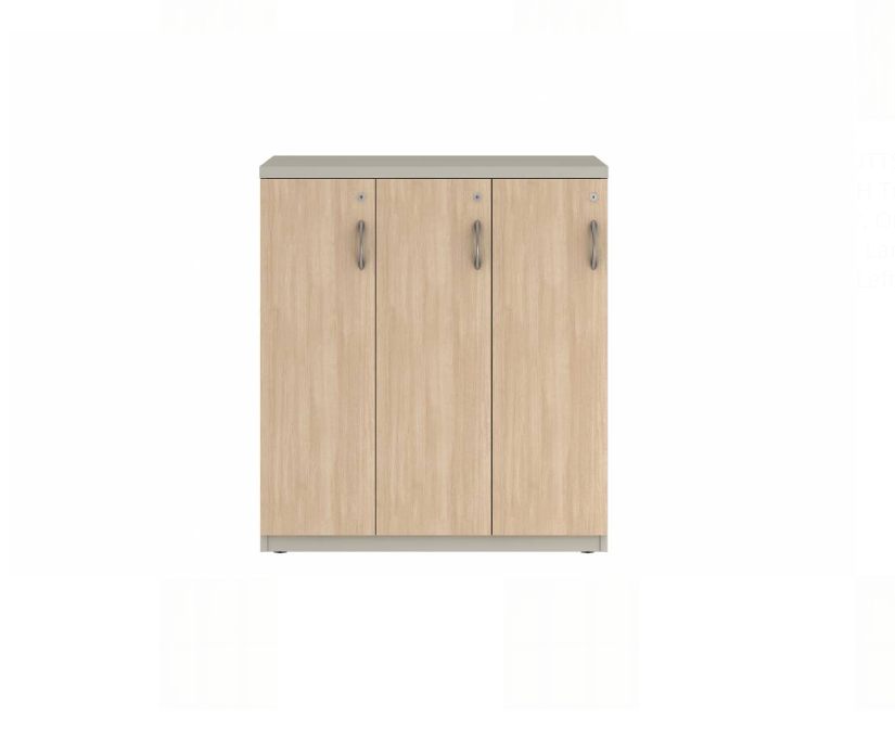 Prime™ 40"H Triple Column Locker, One Row, 36"W x 18"D, Laminate Doors - Left Opening | GUTTSF140S36LL