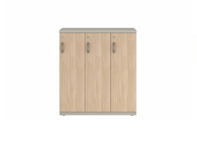 Prime™ 40"H Triple Column Locker, One Row, 36"W x 18"D, Laminate Doors - Right Opening | GUTTSF140S36RL
