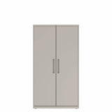 Prime™ 65.6"H Wardrobe Cabinet, 36"W x 18"D - Full Width Shelf & Center Divider, Shelving - Left, Wardrobe - Right | GUWC51C1836P