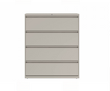 Prime™ 49.6"H Four Drawer Lateral Filing Cabinet, 42"W x 18"D - Fixed Front | GULF40G1842P