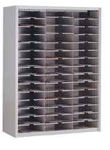 Mailflow Systems Sorter, Closed Back; 45 Sorting Pockets 15”D without Plexi Doors | SC3648G