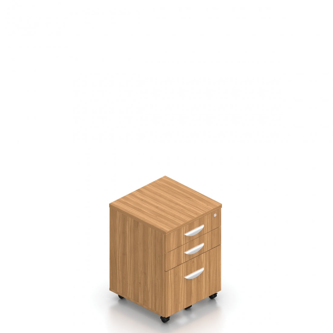 22”D Mobile Box/Box/File Pedestal with Lock | SL22BBFM