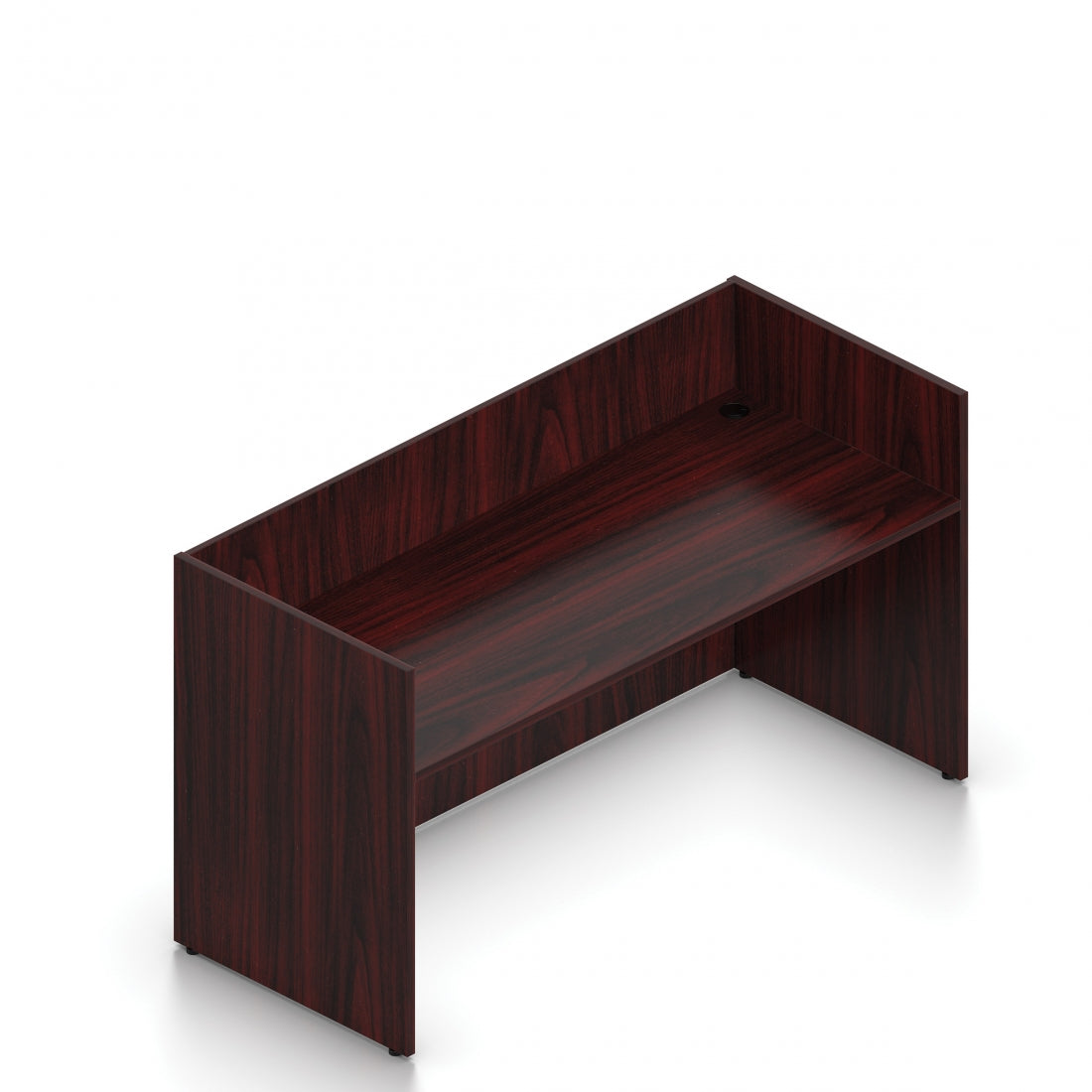 71” Reception Desk Shell - No Top | SL7130RDSNT