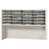 Mailflow-to-Go 1-Tier Sorter, Riser, 48"W x 13 1/4"D x 33 1/4"H, (20) 3"H Sorting Pkts  | SR4833R