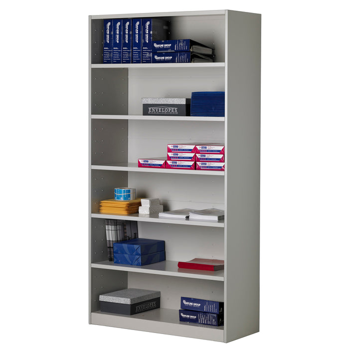 Mailflow-to-Go Cabinet, Bulk Storage, No Doors, 5 Adjustable Shelves | SRT4280APG