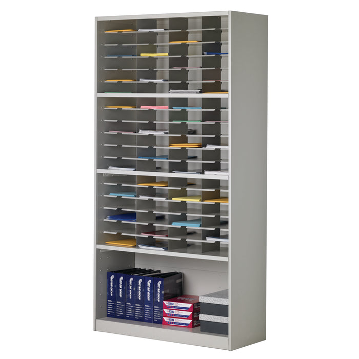 Mailflow-to-Go Cabinet, Literature/Forms, No Doors, 72 Pockets | SRT4280BPG