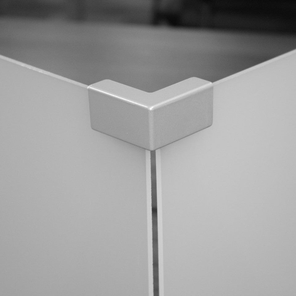 SafeGuard Barrier Corner Bracket (For 6MM Acrylic Screens) | OSSSLSI