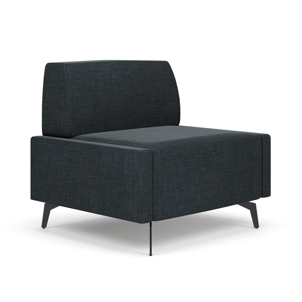 Saxon Modular Reception Seating Short Left Arm | OSRL3015L