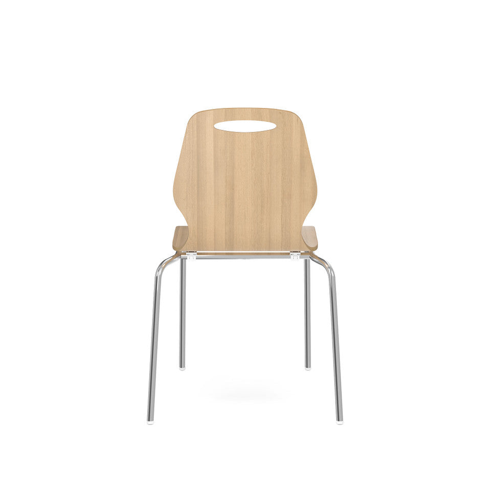Shay Hourglass Bentwood Standard Height Café Chair - Set of 2 | OSSN6004