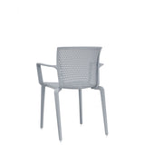 Spyker™ Stackable Armchair with Perforated Seat and Back | 6790-CHA