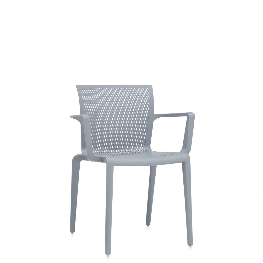 Spyker™ Stackable Armchair with Perforated Seat and Back | 6790-CHA